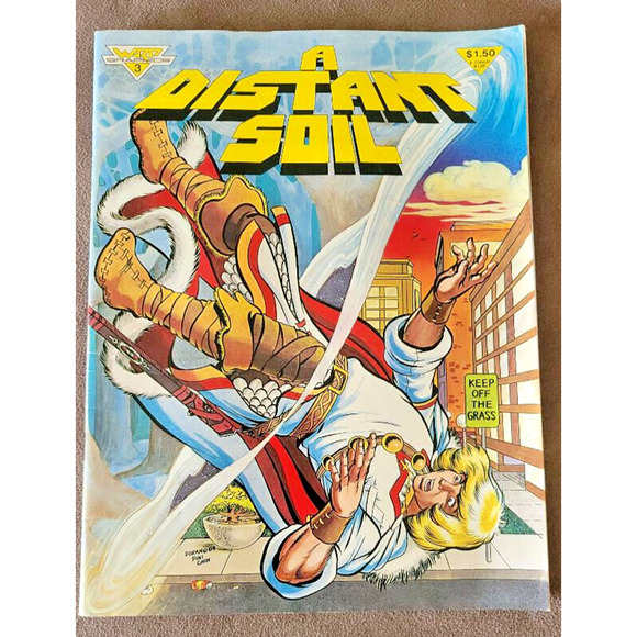 WARP GRAPHICS 1984 - A DISTANT SOIL #1 and #3 - Collen Doran - Picture 4 of 5